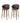 2x Artiss Bar Stools Dining Chairs Contoured Leather Wood Stool