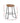 Artiss 2x Bar Stools Kitchen Dining Chairs Counter Stool PU Leather Metal Brown