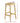 Artiss 2x Bar Stools Rubber Wood Stool Counter Chair Rattan Barstools Kitchen