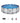 Bestway Swimming Pool 427x427x122cm Steel Frame Above Ground Pools Round Filter Pump Ladder