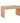 Artiss Coffee Table Rectangle Fluted Side 100CM