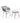 Gardeon 3PC Outdoor Furniture Bistro Set Lounge Setting Table Chairs Cushion Patio Grey