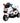 Rigo Kids Electric Ride On Patrol Police Car BMW-Inspired S1K 6V Battery White
