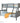 Kingston Slumber Triple Wooden Single Over Double Bunk Bed Frame for Kids, Convertible Design, Grey