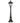Christabelle Christmas Lamp Post Display 183cm With Lights