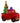 Christabelle 1.4m Christmas Tree Truck Indoor Outdoor Display Decoration LED Lights Front Yard Lawn Statue Ornament