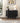 Mid-Century Black Ribbed Sideboard Cabinet