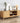 160cm Ribbed Natural Entertainment Unit