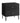 Lisa Wavy Fluted Bedside Table in Black