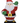 135cm Christmas Charm Inflatable Santa Claus Decor w/ LED Lights Blow Up Xmas