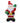 Inflatable LED Standing Santa Claus Christmas Decoration 120 CM