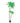 Jingle Jollys Christmas Tree 2.1m LED Lighted Xmas Palm Trees Party Decorations