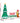 Jingle Jollys Christmas Inflatable Gingerbread Man Tree LED Illuminated Decorations