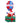 Jingle Jollys Christmas Inflatable Santa in Ballon 2.8M Height LED Decorations Illuminated