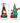 Jingle Jollys Christmas Inflatable Santa in Helicopter 2.55M Height LED Illuminated Decorations