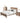 4 Pieces Bedroom Suite in Solid Wood Veneered Acacia Construction Timber Slat Queen Size Oak Colour Bed, Bedside Table & Tallboy