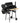 Grillz 2-in-1 Offset BBQ Smoker - Black