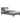 Artiss Neo Bed Frame Fabric - Grey King Single