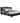 Artiss Pier Bed Frame Fabric - Charcoal King
