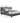 Artiss Pier Bed Frame Fabric - Grey King