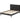 Artiss Bed Frame Double Bed Base w LED Lights Charge Ports Black Leather RAVI