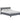 Artiss Tino Bed Frame Queen Size Grey Fabric