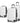 Wanderlite 3pcs Luggage Trolley Set Travel Suitcase TSA Hard Case White