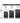 Wanderlite 3pc Luggage Travel Sets Suitcase Trolley TSA Lock Black