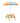 Keezi Kids Outdoor Table and Chairs Picnic Bench Set Umbrella Water Sand Pit Box