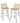 Gardeon 2-Piece Outdoor Bar Stools Wicker Dining Chair Bistro Patio Balcony