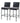 Gardeon Set of 2 Outdoor Bar Stools Dining Chairs Wicker Furniture