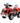 Rigo Kids Ride On Fire Truck Motorbike Motorcycle Car Red Grey
