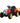 Rigo Ride On Car Tractor Trailer Toy Kids Electric Cars 12V Battery Red