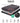 Giselle King Single Mattress Topper Pillowtop 1000GSM Charcoal Microfibre Bamboo Fibre Filling Protector