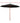 Instahut Outdoor Umbrella 3M Pole Cantilever Stand Garden Umbrellas Patio Black