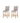 Artiss Bar Stools Kitchen Stool Wooden Barstools Linen Upholstered Chairs x2
