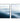 50cmx70cm Blue mountains 2 Sets Black  Frame Canvas Wall Art