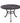 Prato Cast Aluminium Dining Table