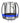 Kahuna Classic 6ft Outdoor Round Blue Trampoline With Safety Enclosure