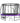 Kahuna 16ft Trampoline Free Ladder Spring Mat Net Safety Pad Cover Round Enclosure - Purple