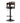 Bar Stools Kitchen Bar Stool Leather Barstools Swivel Gas Lift Counter Chairs- Black