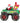 Radiant Christmas Lights Monster Truck Gift Flag Xmas Inflatable Santa 1.8m Height