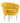 La Bella Shell Scallop Yellow Armchair Lounge Chair Accent Velvet