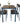 5 Piece Kitchen Dining Room Table and Chairs Set Furniture
