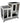 Rabbit Hutch Cat House Cage Guinea Pig Ferret Cage With Wheels