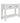 Foxglove Console Hallway Entry Table 110cm Solid Mt Ash Timber Wood - White