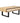 Aconite Coffee Table 120cm 2 Drawers Solid Messmate Timber Wood - Natural