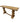 Gloriosa Console Entry Hallway Table 160cm Pedestal Mango Wood - Honey Wash