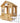 Lifespan Kids Teddy Cubby House in Natural Timber (V2) with Floor