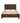 Bed Frame Queen Size in Solid Wood Veneered Acacia Bedroom Timber Slat in Chocolate